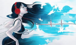 动漫艺术,色彩斑斓的幻想世界